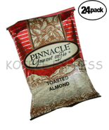 TOASTED ALMOND GOURMET COFFEE PINNACLE BRAND  24/ 2.25 oz CASE GROUND CO... - $1,008.92 MXN