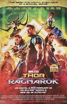 THOR: RAGNAROK - 26&quot;x40&quot; Original DVD Release Movie Poster Chris Hemsworth 2018 - £15.65 GBP