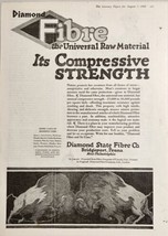 1920 Print Ad Diamond Fibre The Universal Raw Material Bridgeport,Pennsy... - £16.01 GBP