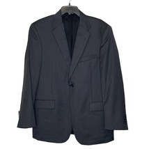 Jos.A. Bank Mens 100% Wool 2- Piece Suit Notched Lapel Pants Gray Size 33Wx30L - £47.36 GBP