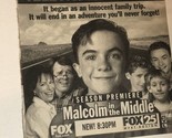 Malcolm In The Middle Tv Guide Print Ad Jane Kaczmarek Bryan Cranston TPA8 - $5.93