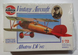 Vintage AIRFIX Albatros DV 1917 Model Kit, #01078 Series 1, NOB - £12.21 GBP