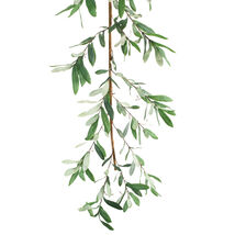 Olive Leaf Foliage Garland 5.5&#39;L - $51.34
