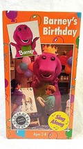 Vtg Barney VHS TV Show Backyard Gang Birthday Sing Along Barney &amp; Friends 90s - £73.47 GBP