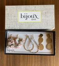 Bijoux Bar Boxed Set Of 3 Pairs Of Earrings - £23.54 GBP