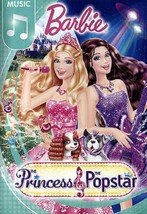 Barbie The Princess and The Popstar Dvd - $10.50