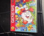 Sega Genesis Fantastic Dizzy By Codemasters Complete WITH MANUAL+ POSTER - $39.59