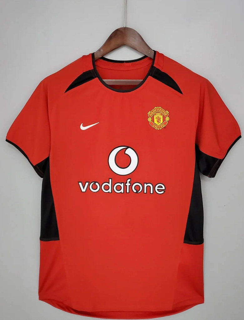 Man Utd Home Kit (RETRO) 2002/03/FREE SHIPPING