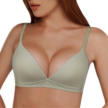 3 pieces Seamless Sexy Bra Woman Bra Underwear Style 1 Green 80A - £5.97 GBP