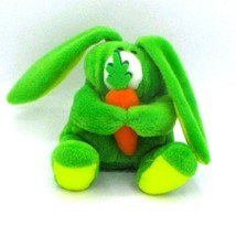 Stuffins 1997 Bunny Bean Bag Butt Plush Toy Soft Easter Gift 6&quot; Tall - $7.91