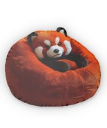 Red Panda Beanbag Chair Plush Shaped Pillow - $957.35 MXN+