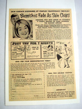 1968 Ad Fayd Skin Cream The Fleetwood Co. Blemishes Fade As Skin Clears - $7.99
