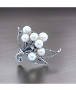 Mikimoto Authentic Estate Akoya Pearl Brooch Pin Sterling Silver 6.74 mm... - €295,78 EUR