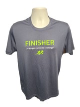 2014 JP Morgan Corporate Challenge Finisher Adult Small Gray Jersey - £14.03 GBP