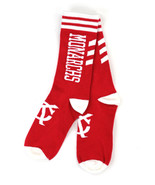 KANSAS CITY MONARCHS SOCKS HBCU RED TUBE SOCK - €11,14 EUR