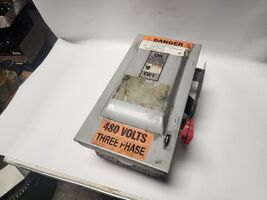 Siemens HF361 Heavy Duty, 600VAC, 250VDC, 30 A, 3 Pole, Fusible Safety S... - $34.99