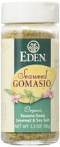 Eden Seaweed Gomasio, Sesame Seeds, Seaweed &amp; Sea Salt, Organic, 3.5 Ounce - £9.83 GBP