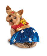 DC Comics Classic Wonder Woman Pet Costume for Dogs or Cats Big Dog Hall... - £14.98 GBP+