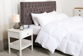 Super Soft Oversized Lightweight White Down Alternative Comforter All Season! - £25.93 GBP