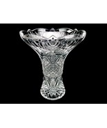 Large Trumpet Centerpiece Vase, Vintage Shannon Crystal, Designs of Ireland - $2,781.54 MXN