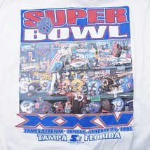 Vintage Starter 90’s Super Bowl XXV 1991 New York Giants T-Shirt Men&#39;s XL - £35.24 GBP