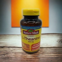 Nature Made Chewable L Theanine 200mg 50 Tablets EXP 12/2024 Tropical Fruit - £14.60 GBP