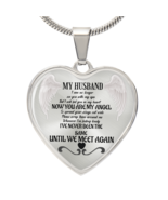In Loving Memory of My Husband – Until We Meet Again Necklace – Memorial... - $75.15 CAD+