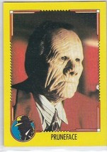 M) 1990 Topps Dick Tracy Trading Card #11 Pruneface - £1.54 GBP
