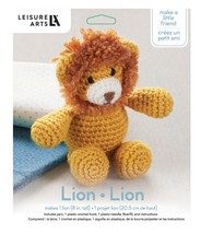 Leisure Arts Crochet Kit Amigurumi Lion 57169 - £14.18 GBP