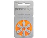 30 x Size p13 PowerOne Hearing Aid Batteries - $10.99