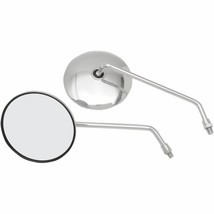 New Emgo Left + Right Chrome Mirrors For The 1976-1979 Yamaha XT 500 XT500 - $25.95