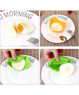 6x Silicone Egg Poacher Poaching Pods Pan Poached Cups Moulds For Kitchen - $9.68 CAD