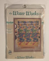 CARIBBEAN DELIGHT The Water Works Co. Vinyl Shower Curtain Fish Crabs Sh... - £8.55 GBP