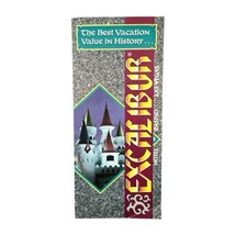 Excalibur Hotel and Casino Las Vegas Vacation Tourist Travel Brochure Pamphlet - $7.91