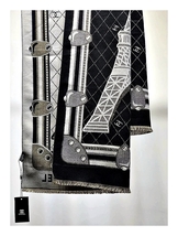 Chanel Silk &amp; Cashmere Scarf Shawl NWT - £108.57 GBP