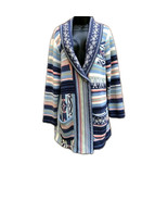 Coldwater Creek Womens 2XL Sweater Jacket Long Southwest Fine Gauge 60% ... - £34.59 GBP