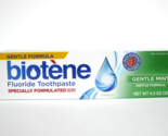 Biotene Gentle Mint Gentle Formula Fluoride Toothpaste 4.3 oz EXP 05/2025 - £27.64 GBP