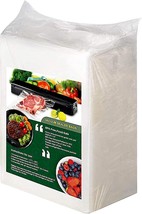 200 Vacuum Sealer Bags, 8 X 12 Inch Thick Bpa Free Quart Food Vac Storag... - £30.26 GBP