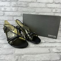 Kenneth Cole Reaction Shoes Womens SZ 10M Black Pumps Silver Stud NEW - $36.74