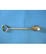 VTG. VAUGHN BARWARE - BEER BOTTLE OPENER &amp; MIXING SPOON SILVER COLOR 8&quot; ... - $10.78 CAD