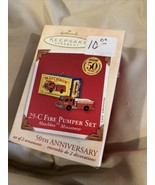 Hallmark Keepsake - 29-C Fire Pumper Set - 2002 - $9.49