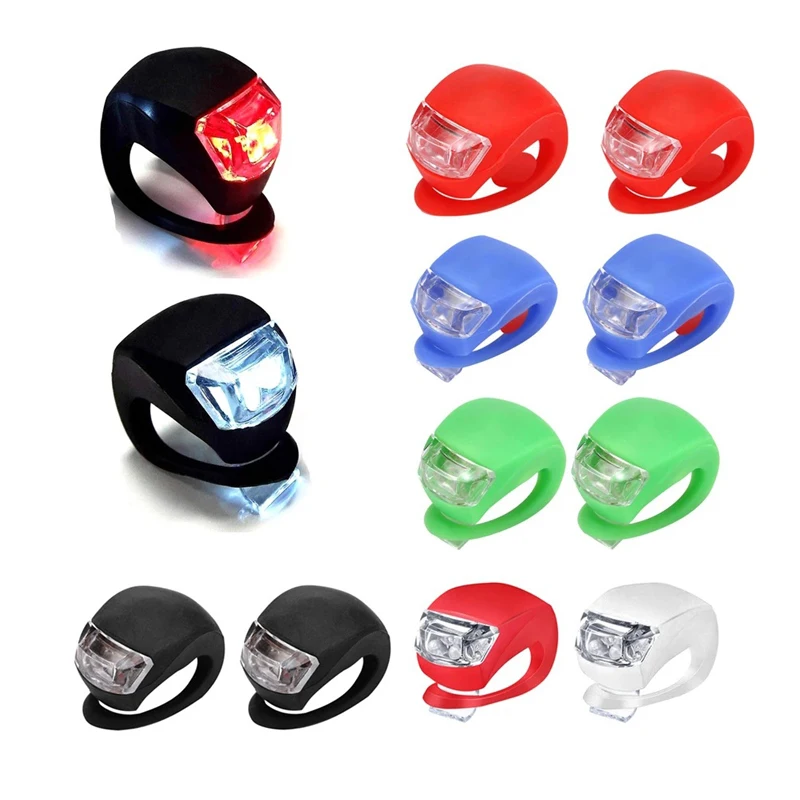 High Quality Cheap Silicone 3 Modes Battery Smart Lights Bikes Motor Cycle - £8.89 GBP