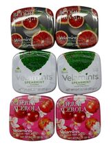 Velamints Sugar Free Blood Orange, Spearmint, cherry Acerola  Mints  Pack 6 - $540.28 MXN