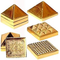 Metal Wish Pyramid, 3 Layer with 91 Pyramids for Vastu and Feng Shui 1 INCHES - £17.21 GBP