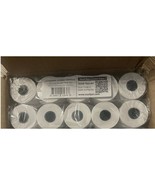 NEW Vonlyst 10 Thermal Paper Rolls 2.24&quot; x 55&#39; white no ribbon required - $7.25