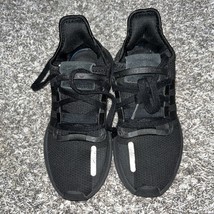 Adidas EVM-004001 Black Sneakers Kids Size 3.5 - $20.37 CAD