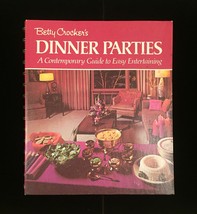 Vintage 1970 Betty Crocker's Dinner Parties Cookbook- hardcover image 2