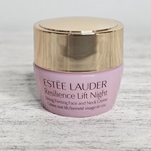 ESTEE LAUDER Resilience Lift Night Creme Firming Face/Neck .24oz Travel ... - $183.57 MXN