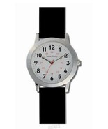 NM-915000 Nurse Mates Black Silicone Band Oversized Unisex Watch - $37.99
