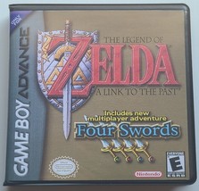 The Legend Of Zelda A Link To Past Four Sword Case Only Game Boy Advance Gba Box - £10.96 GBP
